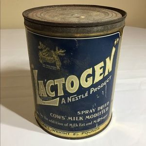 Antique tin